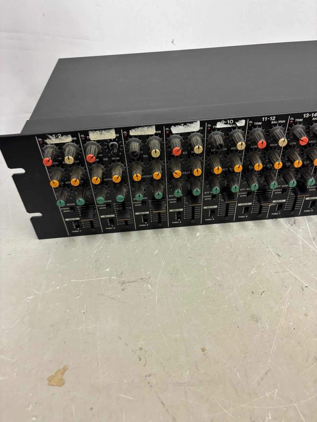 TASCAM MM-200 Analog Mixer Tested Working From Japan