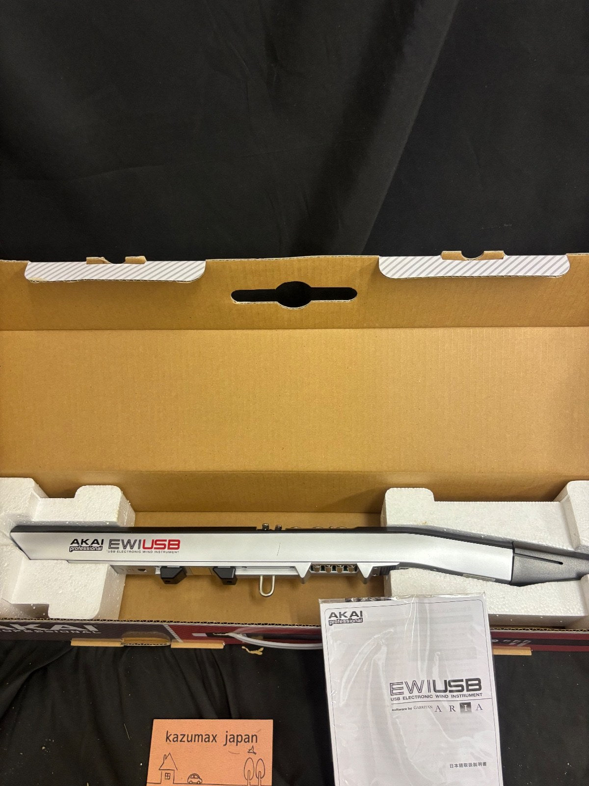 Akai EWI USB Electronic Wind Instrument with Accessories for Music Production