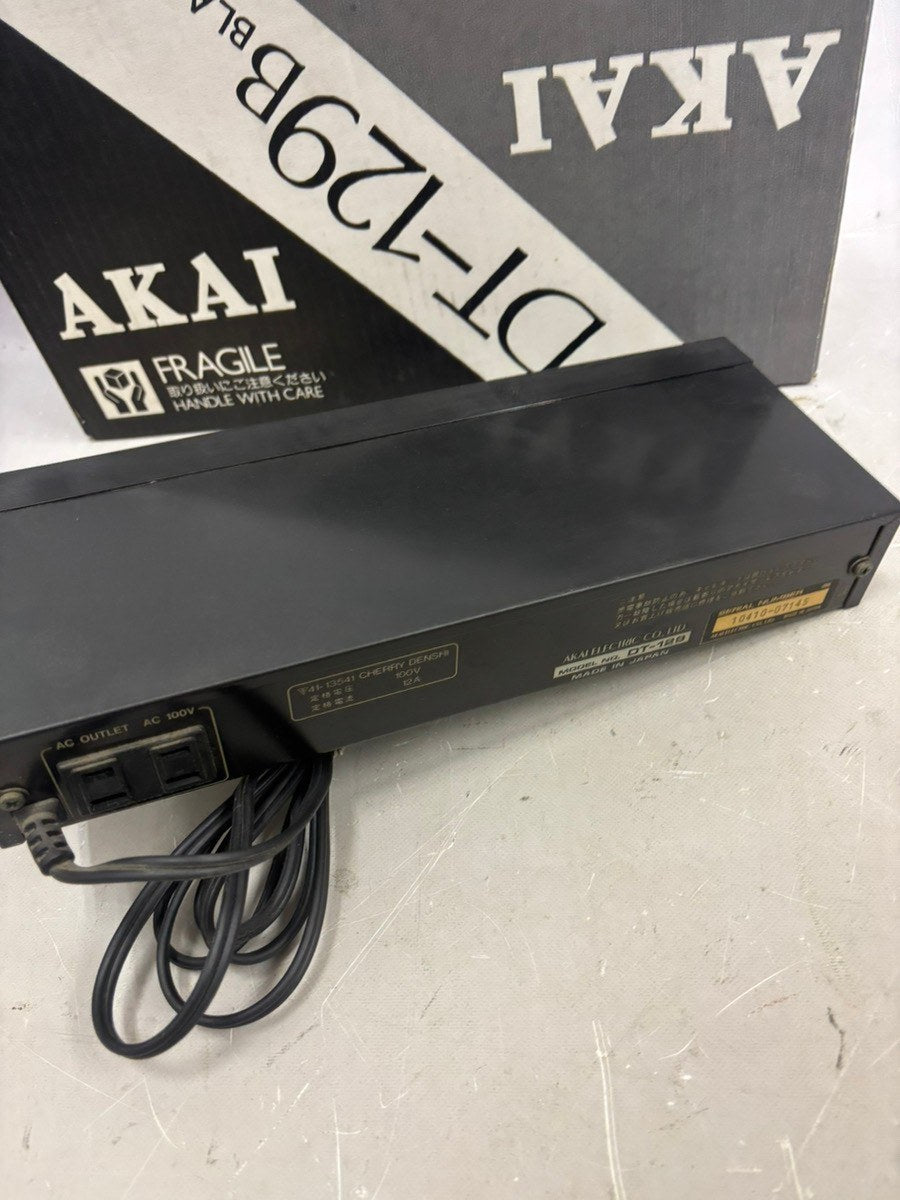 AKAI DT-129 Digital Audio Timer 1983 Tested Working