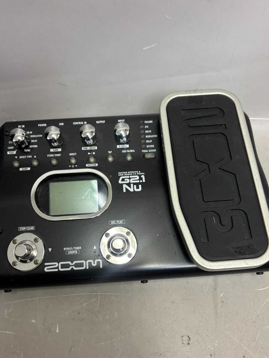 Zoom G2.1Nu Guitar Multi Effects Processor Pedal from Japan