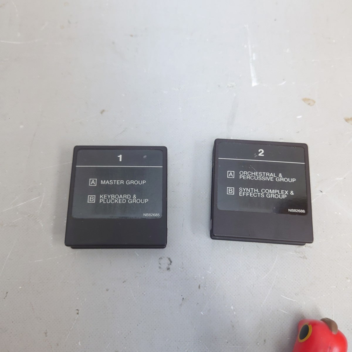 Yamaha DX7 Data ROM Cartridge Set ROM 1 & 2 Preset Voice for DX Synth from Japan