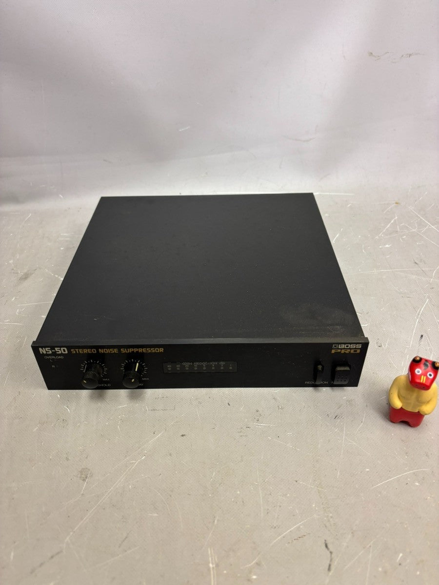 Boss NS-50 Stereo Noise Suppressor Rack Guitar Effects Processor Unit Tested