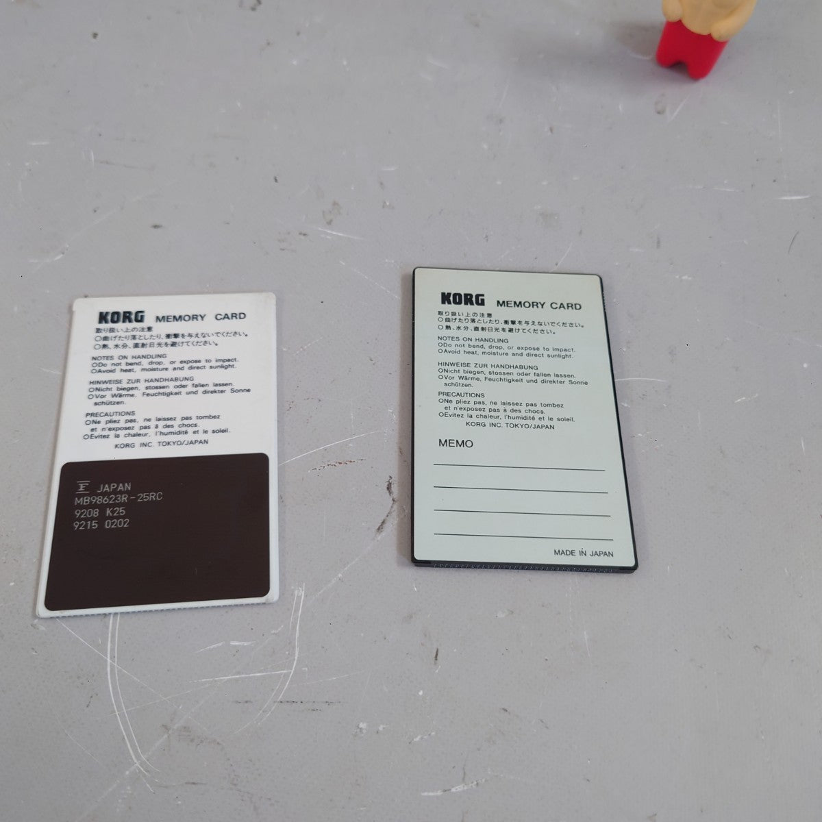 KORG XSC-802 + UPC-02 Orchestral PCM and Performance Cards for 03R/W from Japan