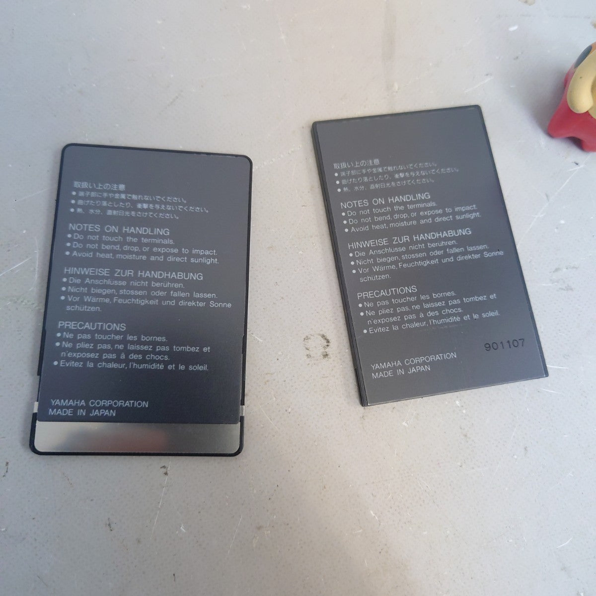 Yamaha SY/TG55 Rock & Pop Waveform Voice Data Card Set from Japan