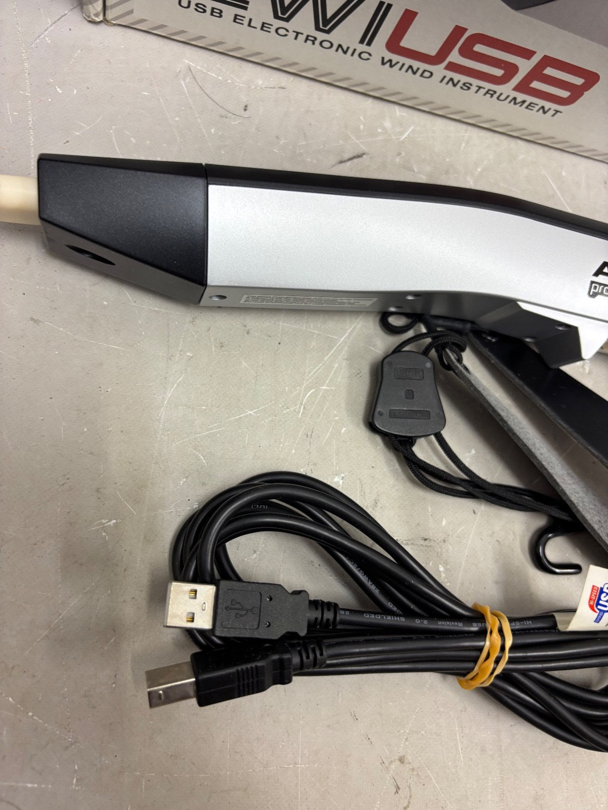 Akai EWI USB Electronic Wind Instrument with Accessories for Music Production