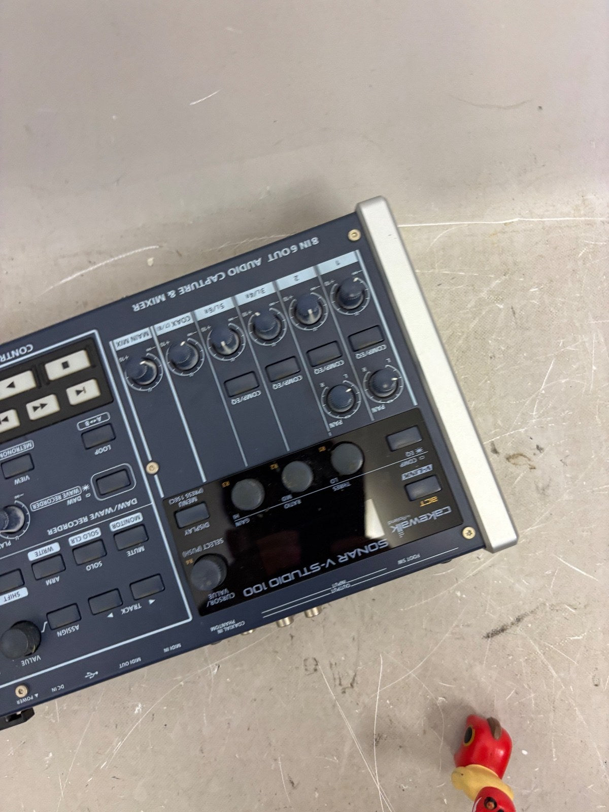 Roland Sonar cakewalk V-Studio 100 Mixer interface recorder Tested Japan
