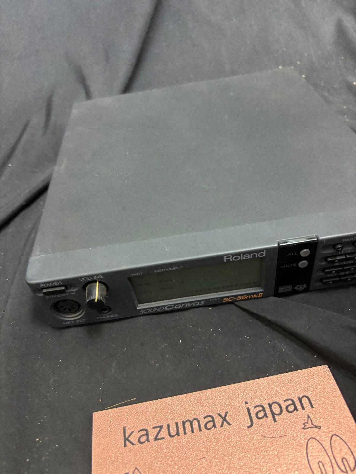 Roland SC-55mkII Sound Canvas MIDI Sound Module General MIDI GS Tested Japan