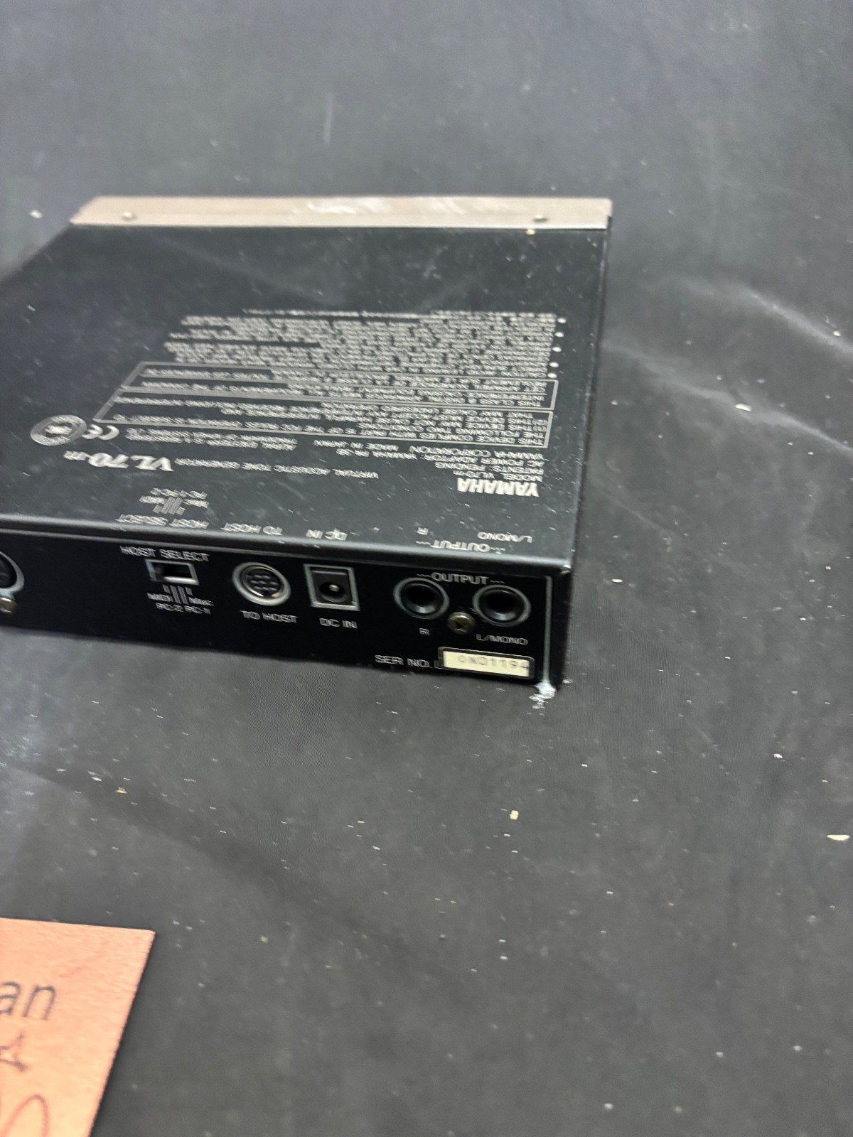 Yamaha VL70-m Virtual Acoustic Tone Generator Synthesizer Module Test completed