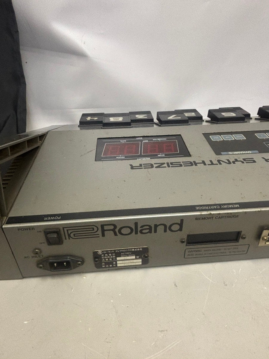 Vintage Roland GR-700 Analog Guitar Synthesizer 1980’s Powers On