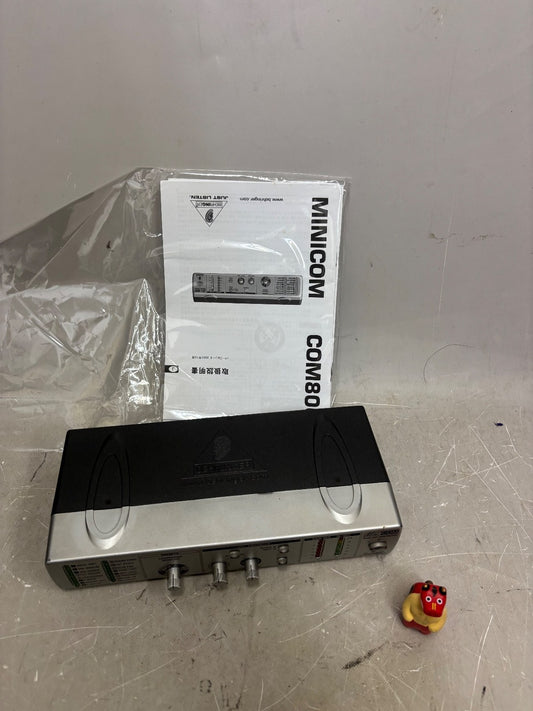 Behringer COM800 Mini Compressor/Graphic Equalizer Ultra-Compact from Japan