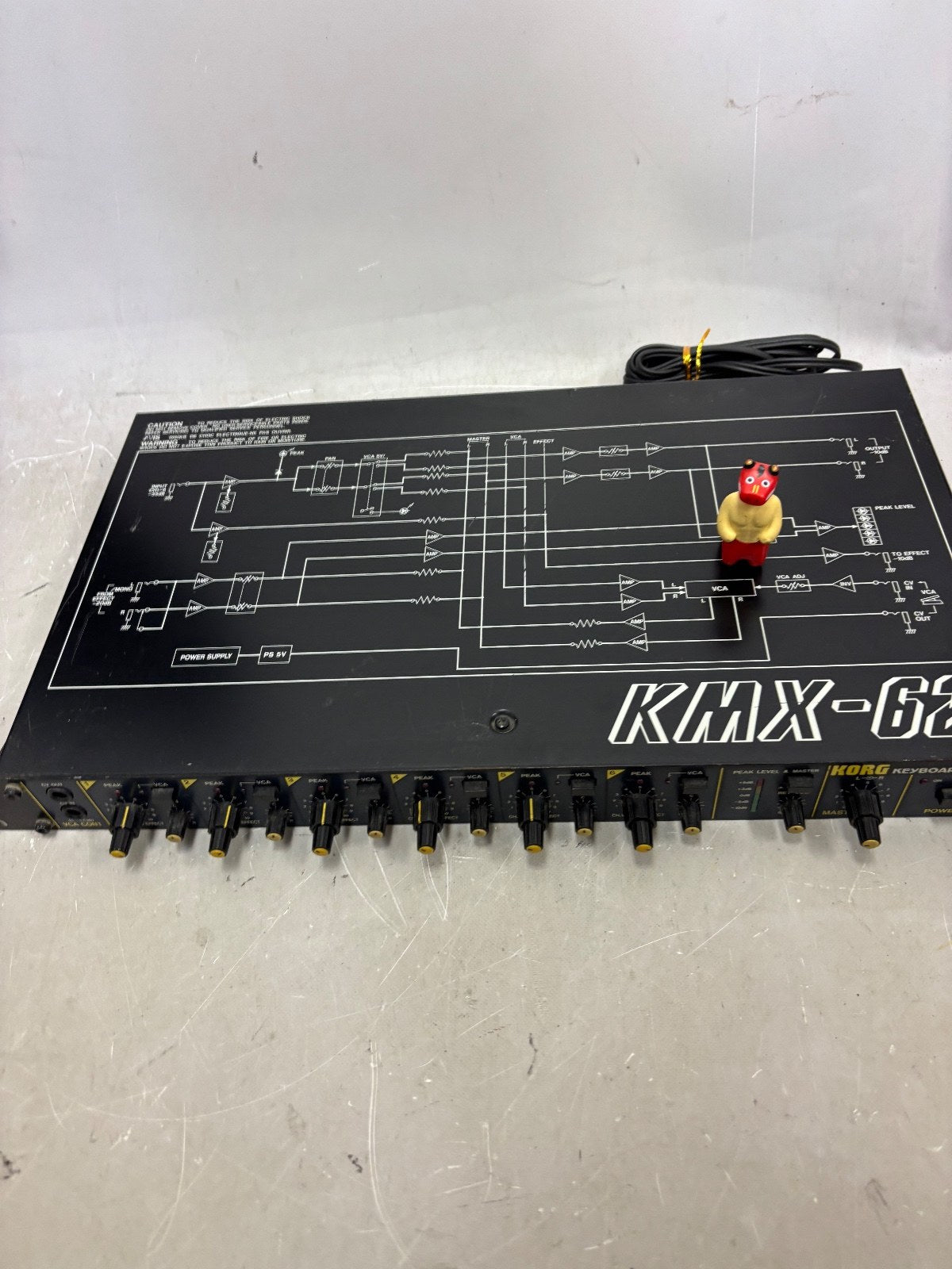 Korg KMX-62 Keyboard Mixer Rackmount not tested