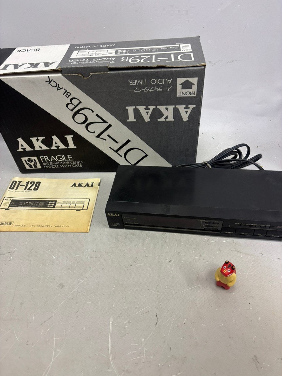 AKAI DT-129 Digital Audio Timer 1983 Tested Working
