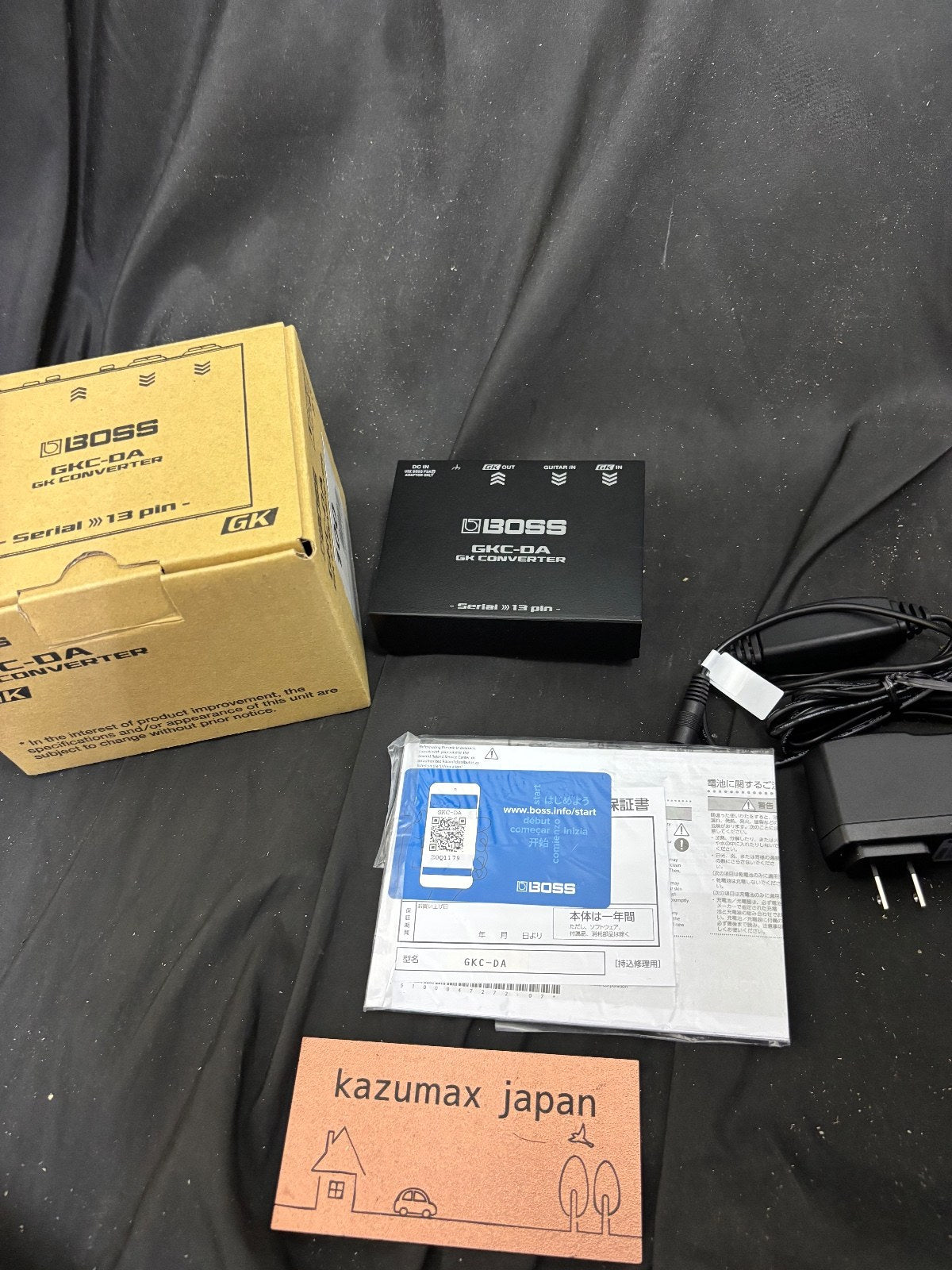 BOSS GKC-DA GR Converter Serial to 13 Pin Interface Tested Japan