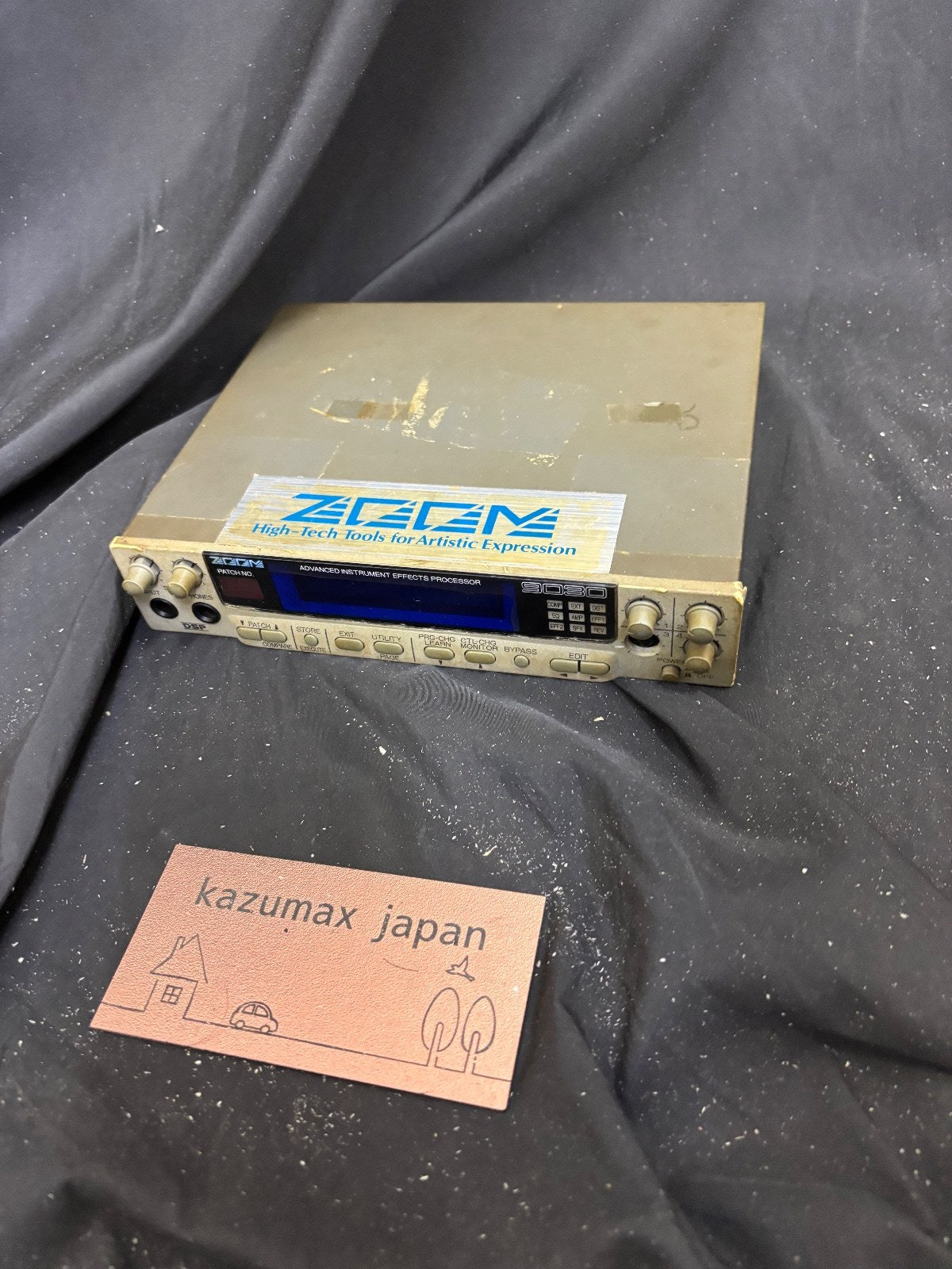 Zoom 9030 Advanced Instrument Effects Processor Rack Mount Untested