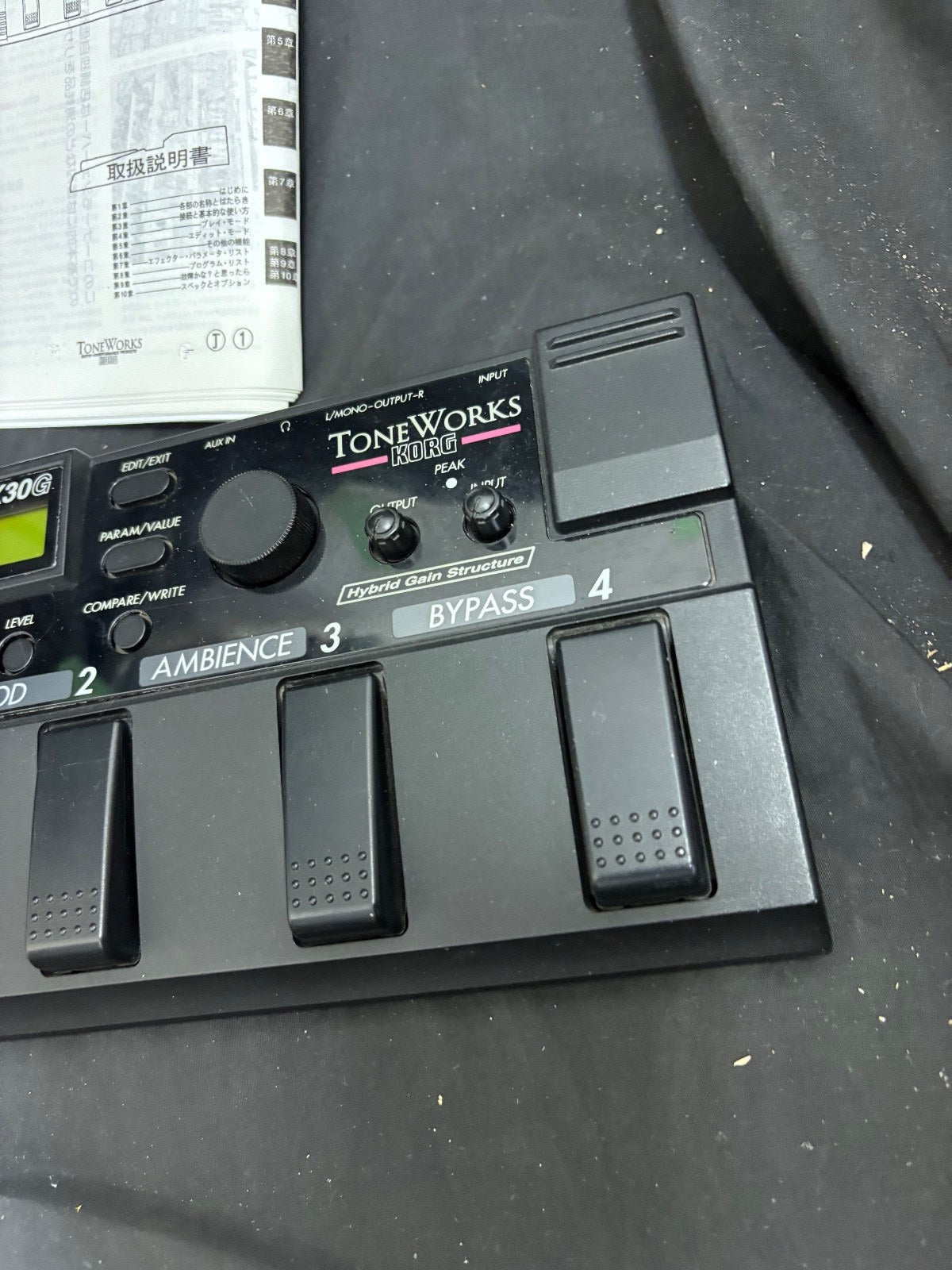 Korg Toneworks AX30G MIJ 90s Guitar Multi-Effects Processor