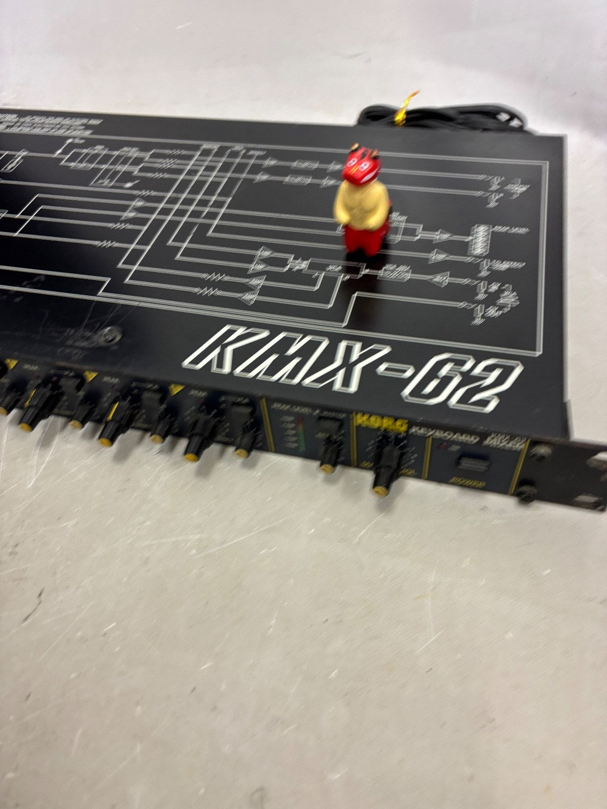 Korg KMX-62 Keyboard Mixer Rackmount not tested