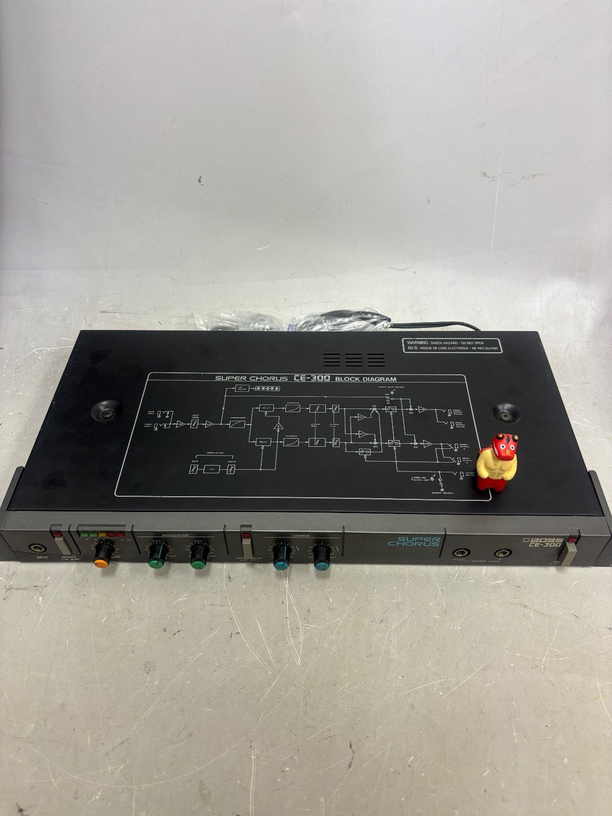 BOSS CE-300 Super Chorus Rack Effects Processor Tested From Japan