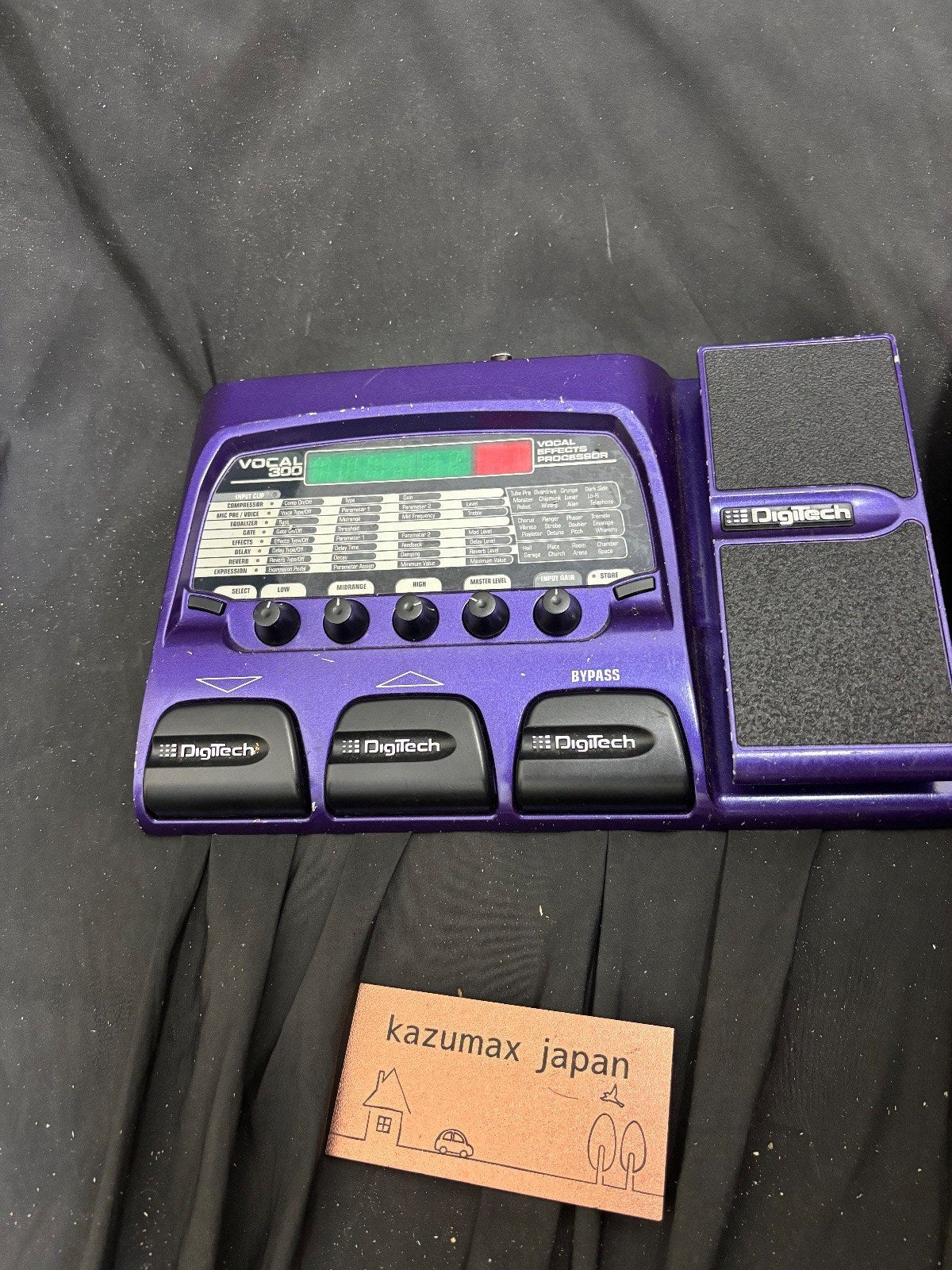 DigiTech Vocal 300 Vocal Multi-Effects Processor Voice Changer with Box Good