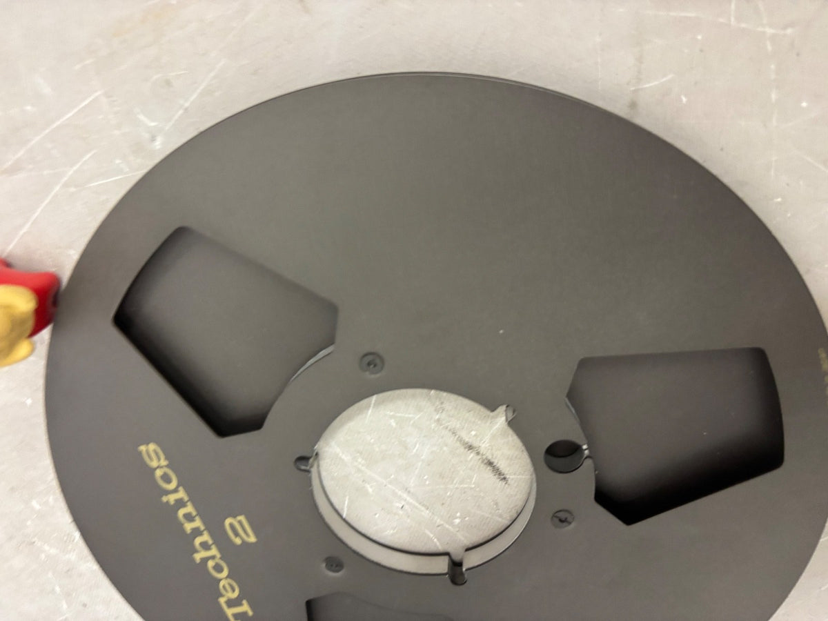 Technics 10.5 metal reel black tape reel