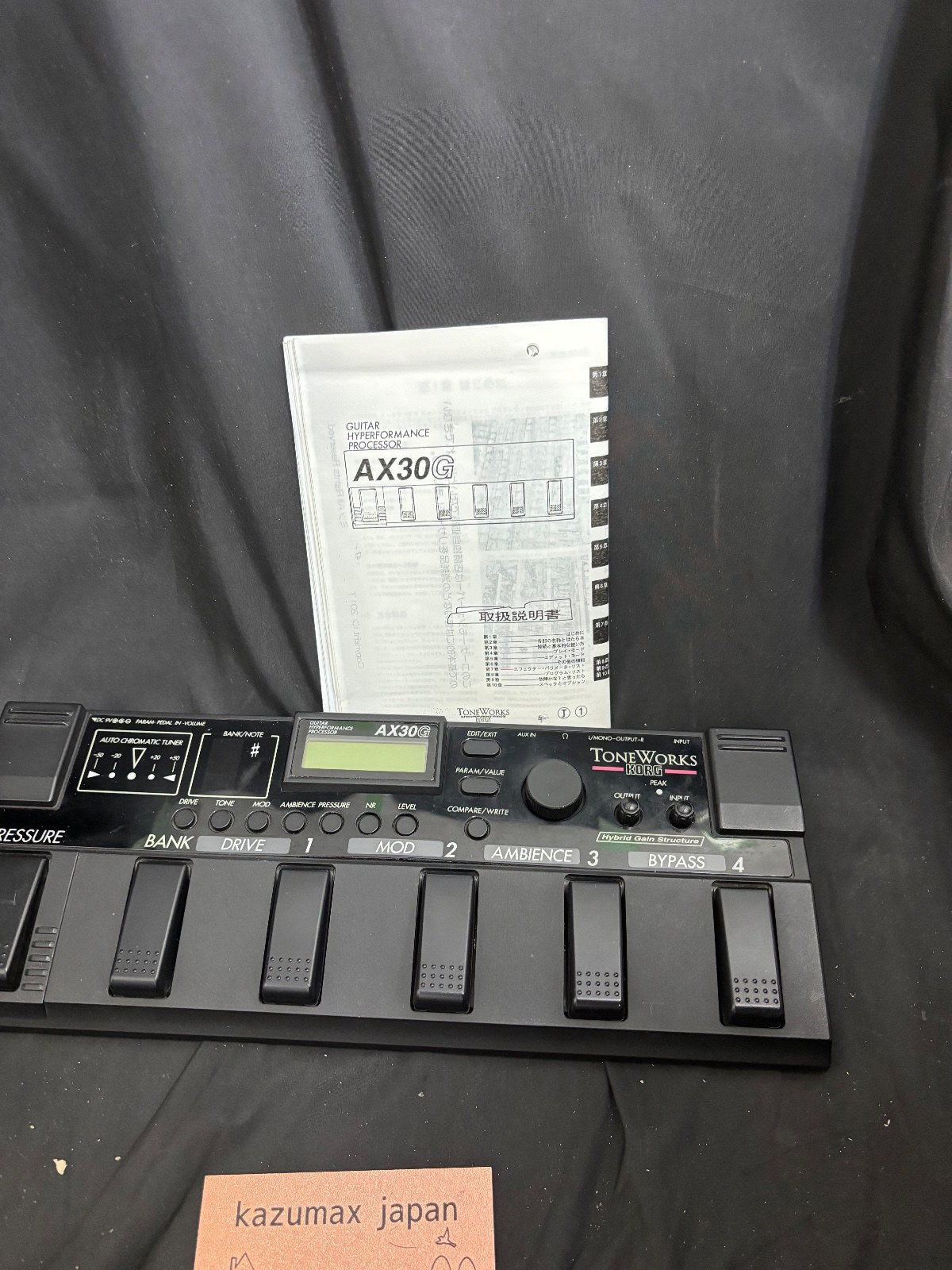 Korg Toneworks AX30G MIJ 90s Guitar Multi-Effects Processor
