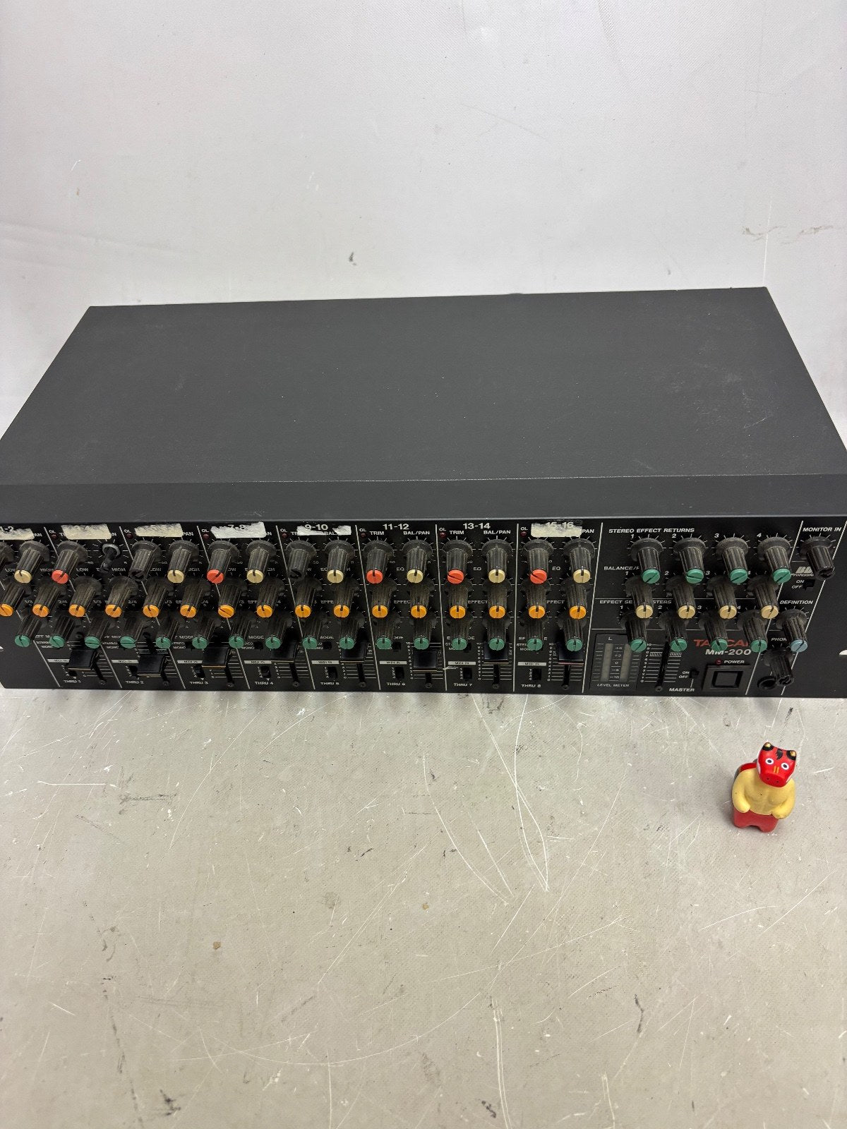 TASCAM MM-200 Analog Mixer Tested Working From Japan