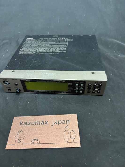Yamaha VL70-m Virtual Acoustic Tone Generator Synthesizer Module Test completed