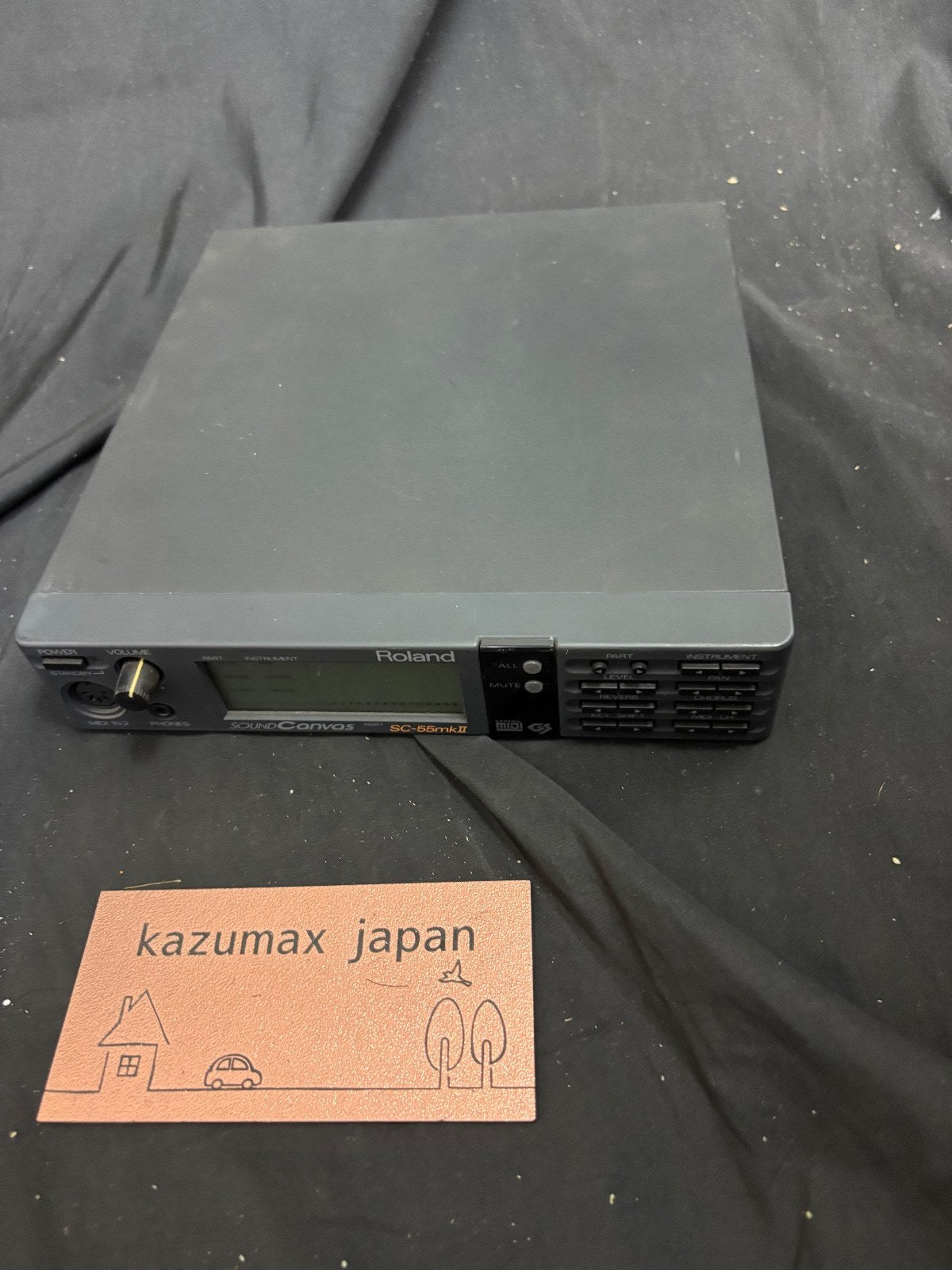 Roland SC-55mkII Sound Canvas MIDI Sound Module General MIDI GS Tested Japan