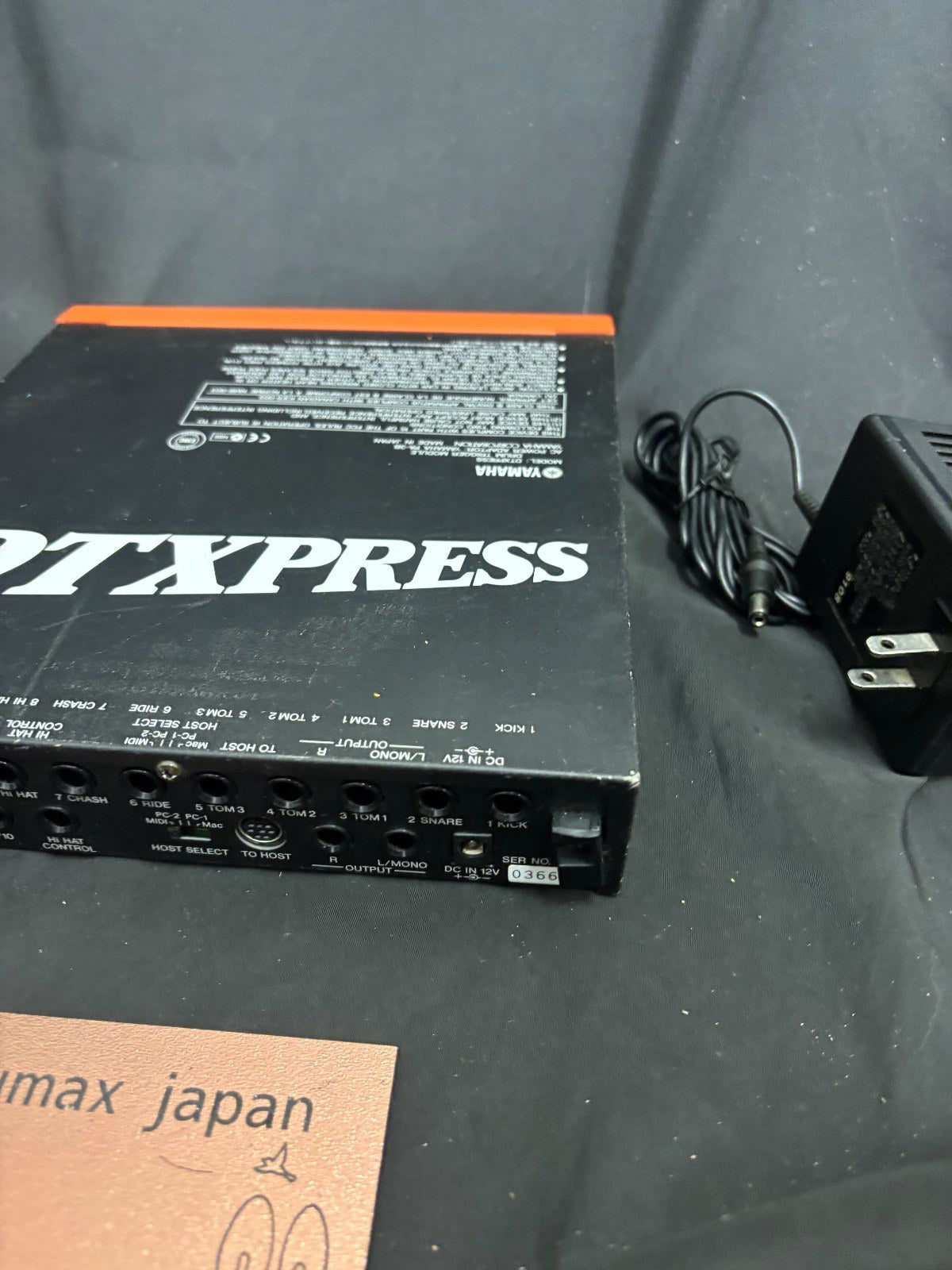 Yamaha DTXPRESS Electronic Drum Trigger Sound Module With Adapter Tested