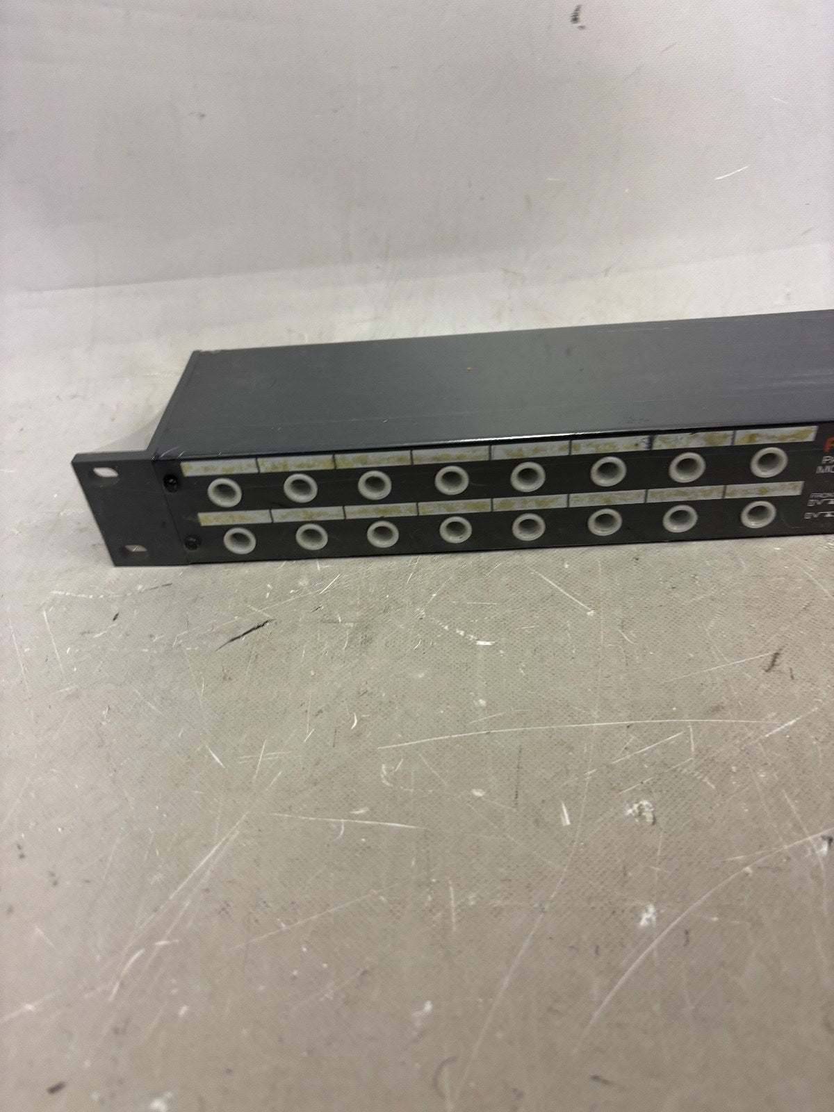 Fostex 3013 Audio Patch Bay Rack Mount Tested Working