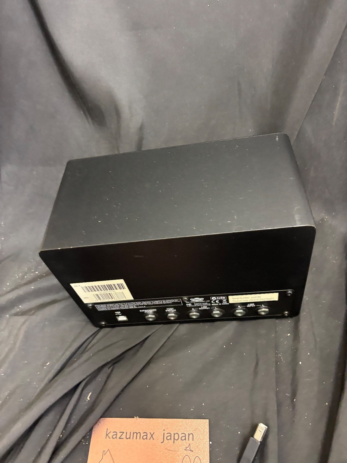 VOX JamVOX Guitar Amplifier Virtual Guitar Amplifier Black