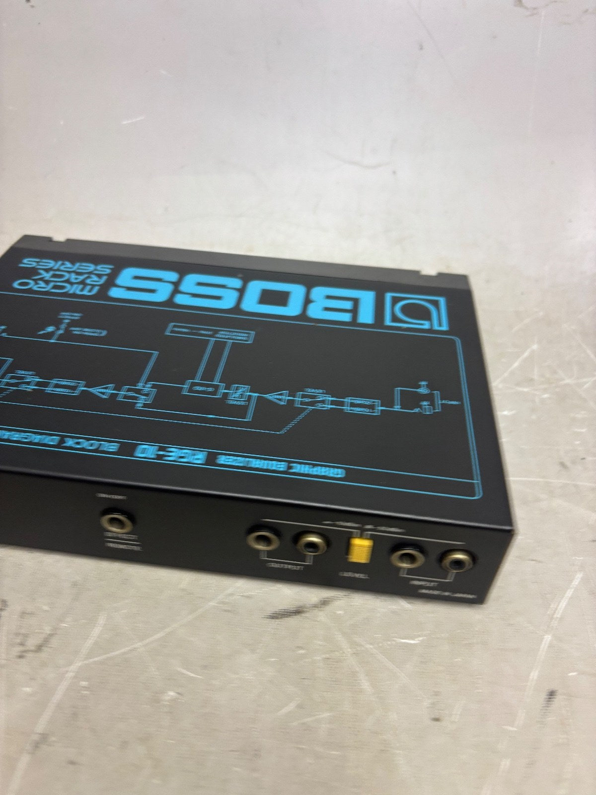 BOSS RGE-10 Digital Chorus Ensemble Micro Rack Guitar Effects Used JPN