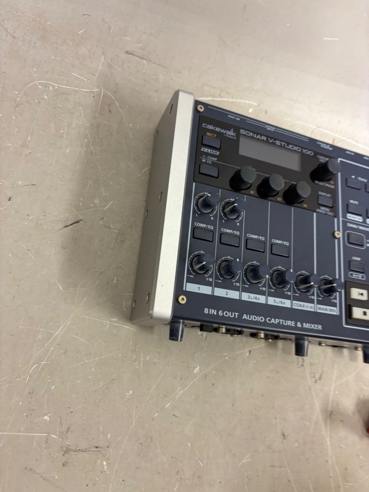 Roland Sonar cakewalk V-Studio 100 Mixer interface recorder Tested Japan