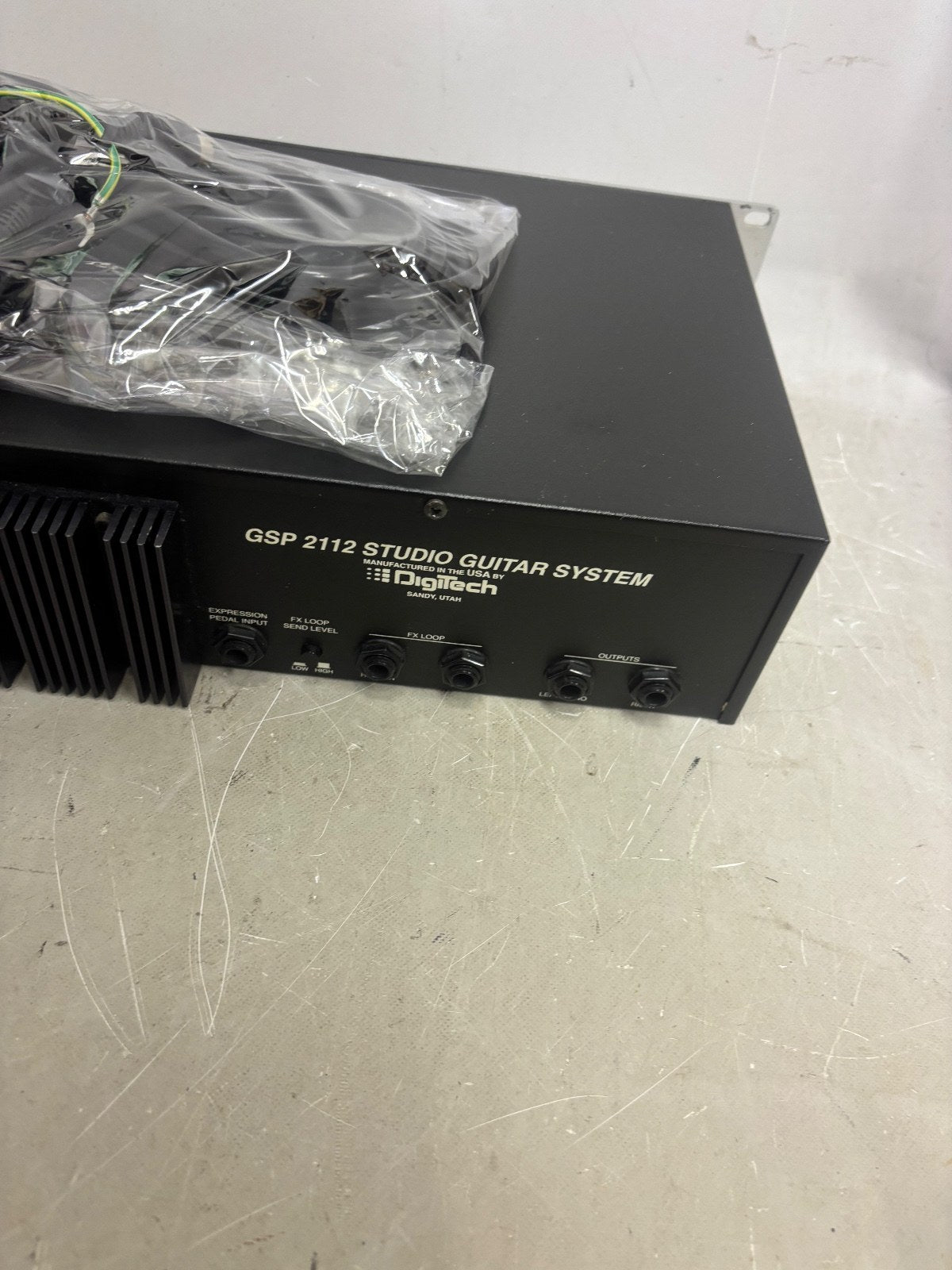 DigiTech 2112 Studio Guitar System Rackmount Guitar Preamp Processor Japan