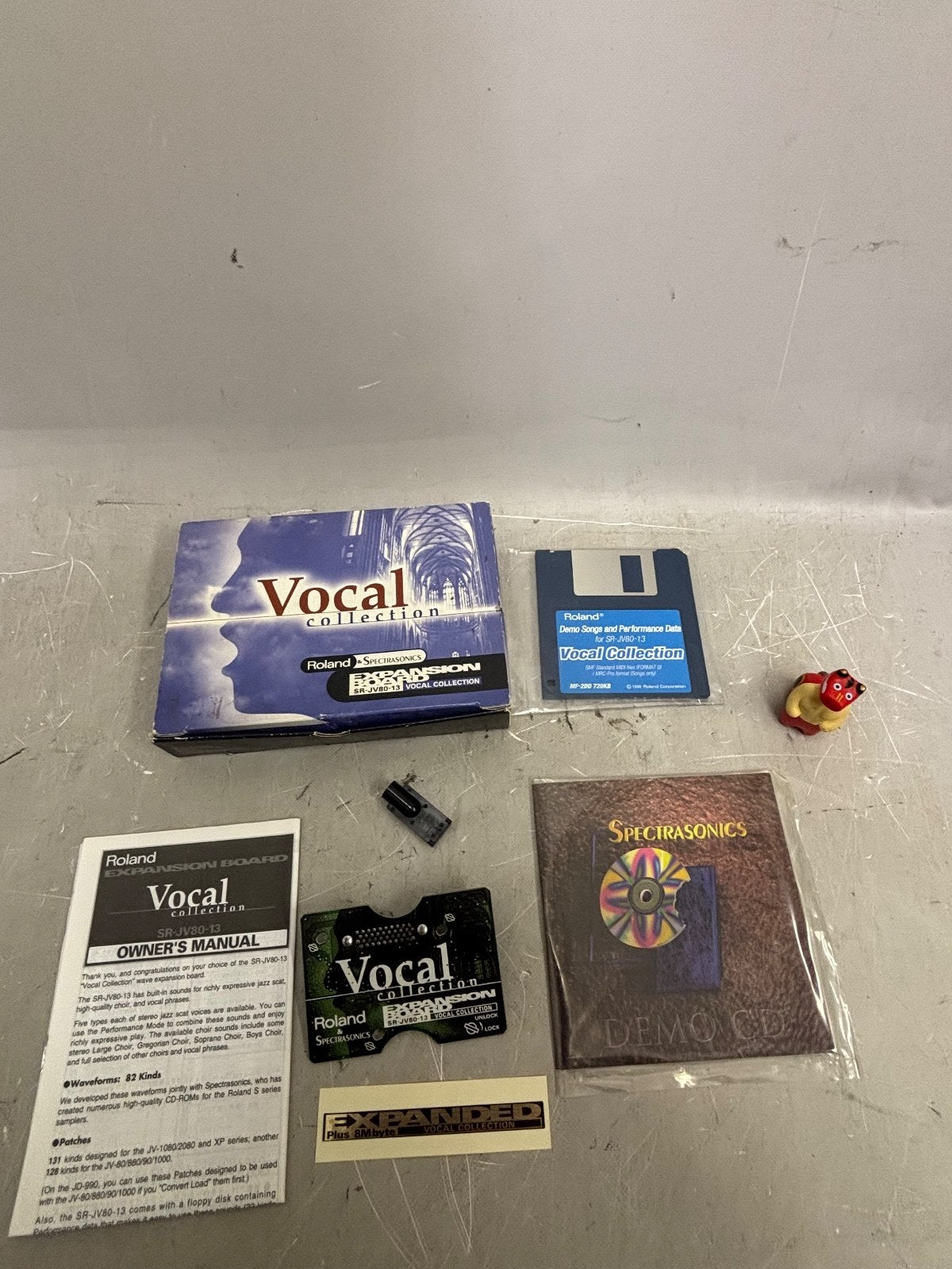 Roland SR-JV80-13 Vocal Collection Expansion Board, Tested, with Box, Japan