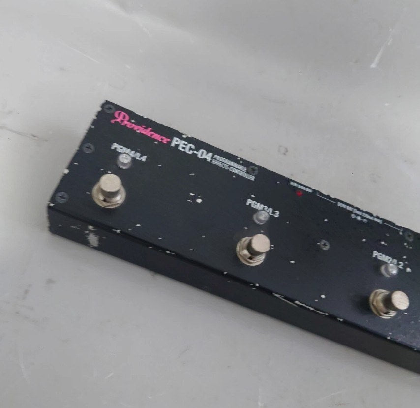 Providence PEC-04 Programmable Effects Controller Foot Switch Pedal from Japan