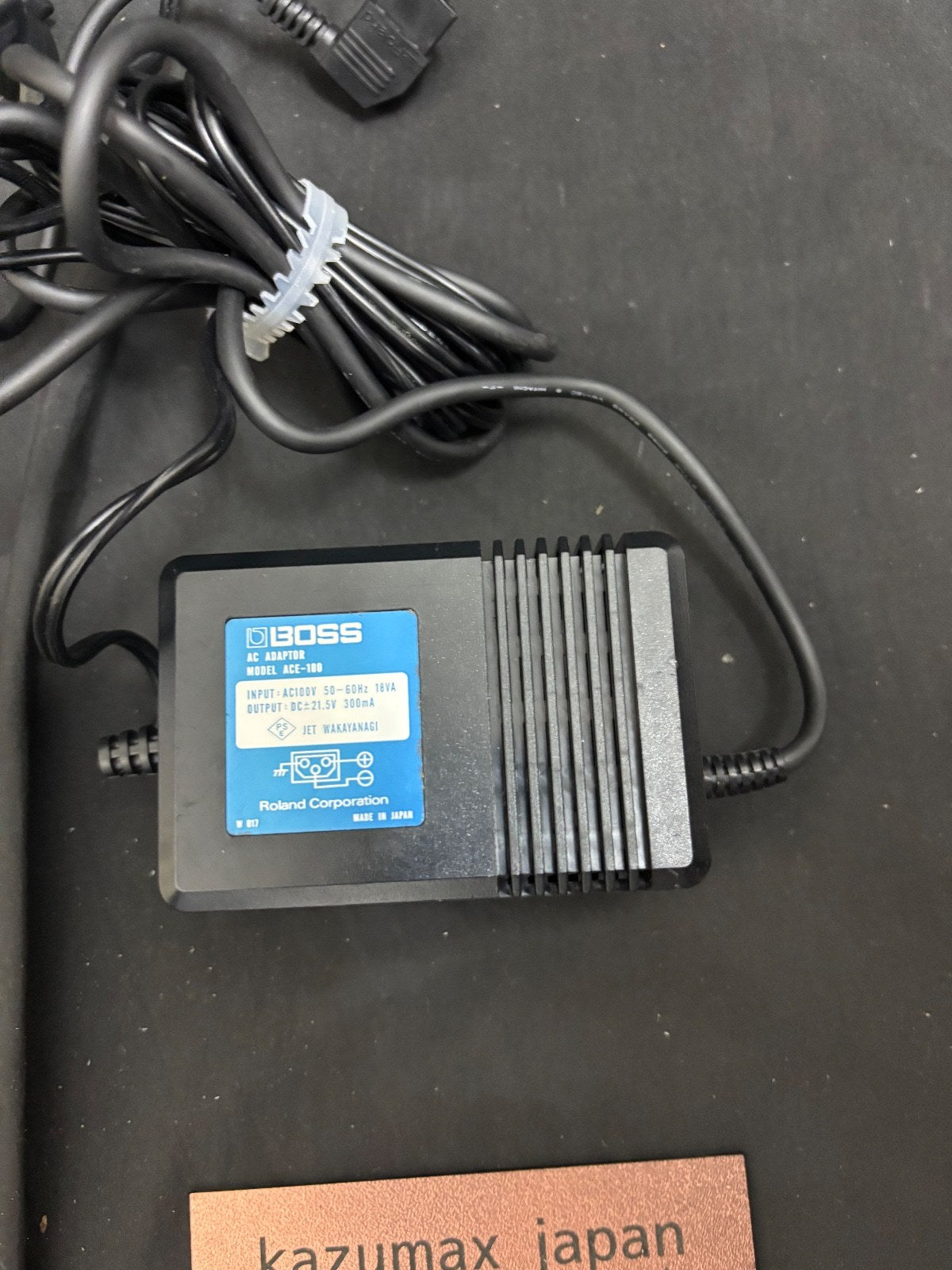 BOSS ACE-100 AC Adapter for BX-8 BX-16 Mixer 100V from Japan Tested