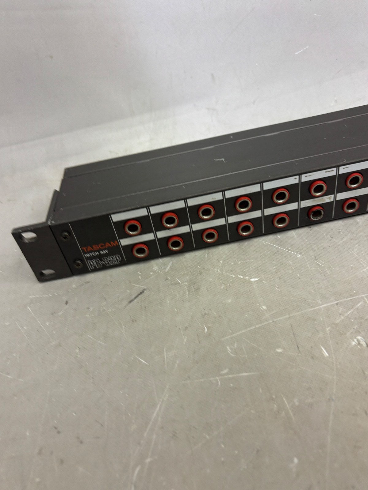 TASCAM PB-32P Audio Patch Bay 32 Point Rackmount Signal Router Tested