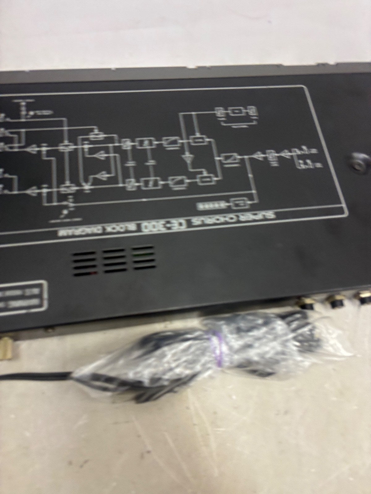 BOSS CE-300 Super Chorus Rack Effects Processor Tested From Japan