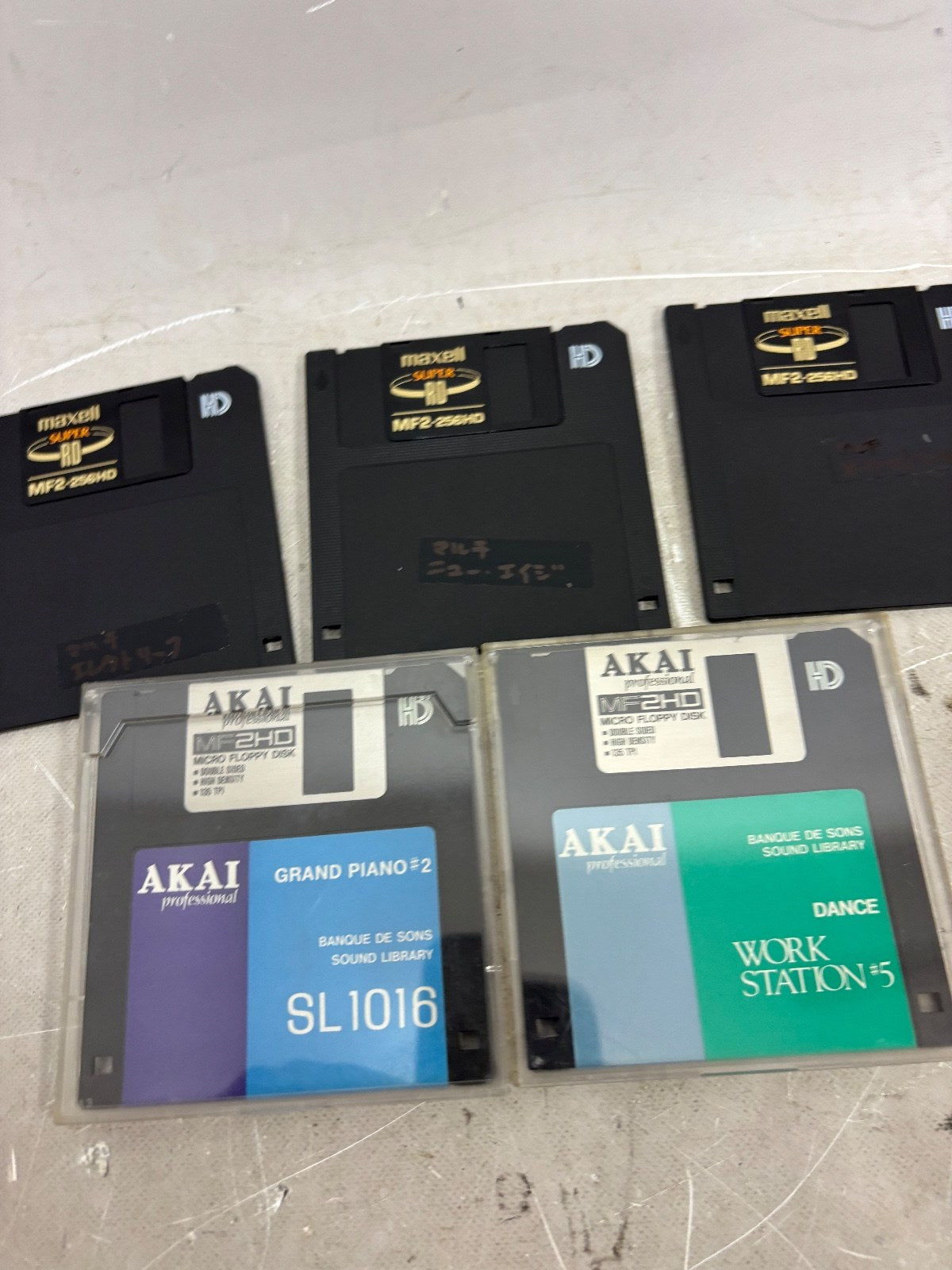 Akai Sampler Sound Library 5-Disc Set