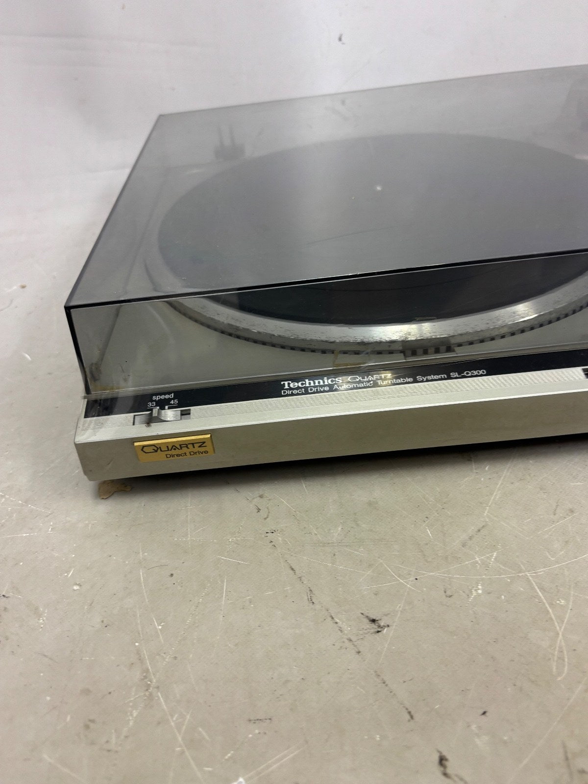 Technics SL-Q300 Fully Automatic Quartz Direct Drive Turntable TESTED