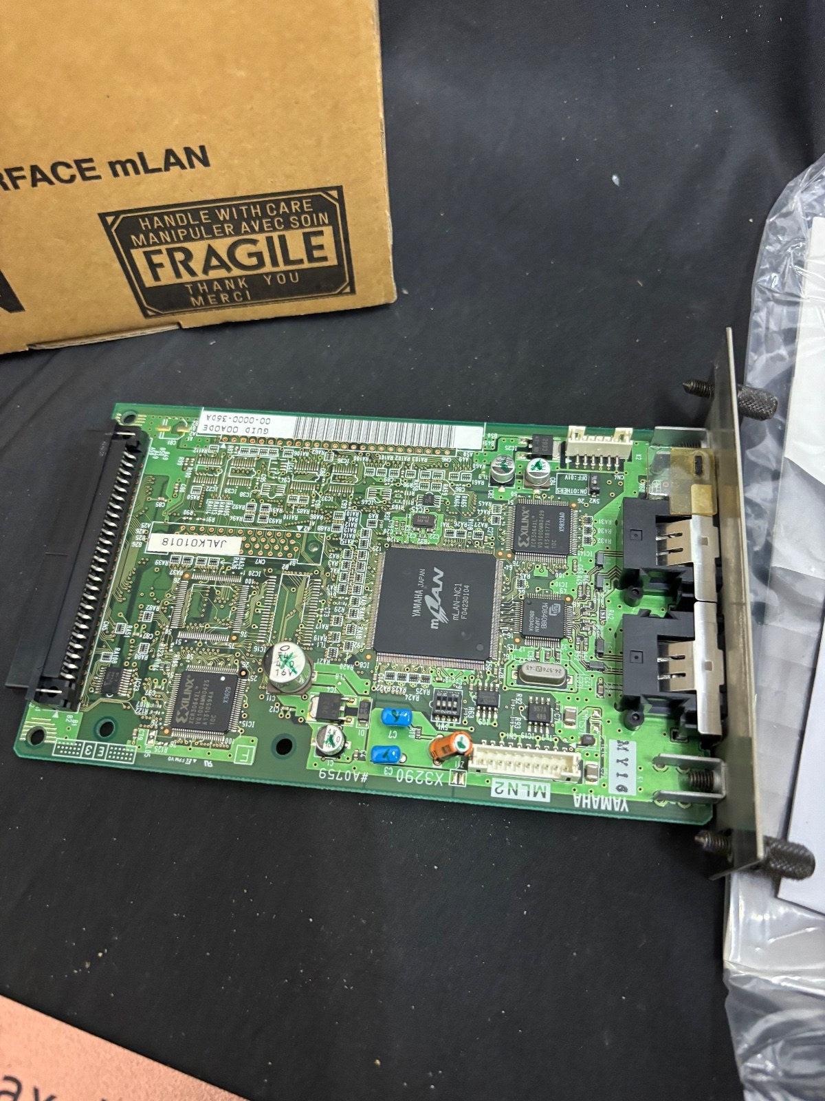 Yamaha MY16-mLAN Interface Card for 01V96 AW4416, with Box and Manual, Tested