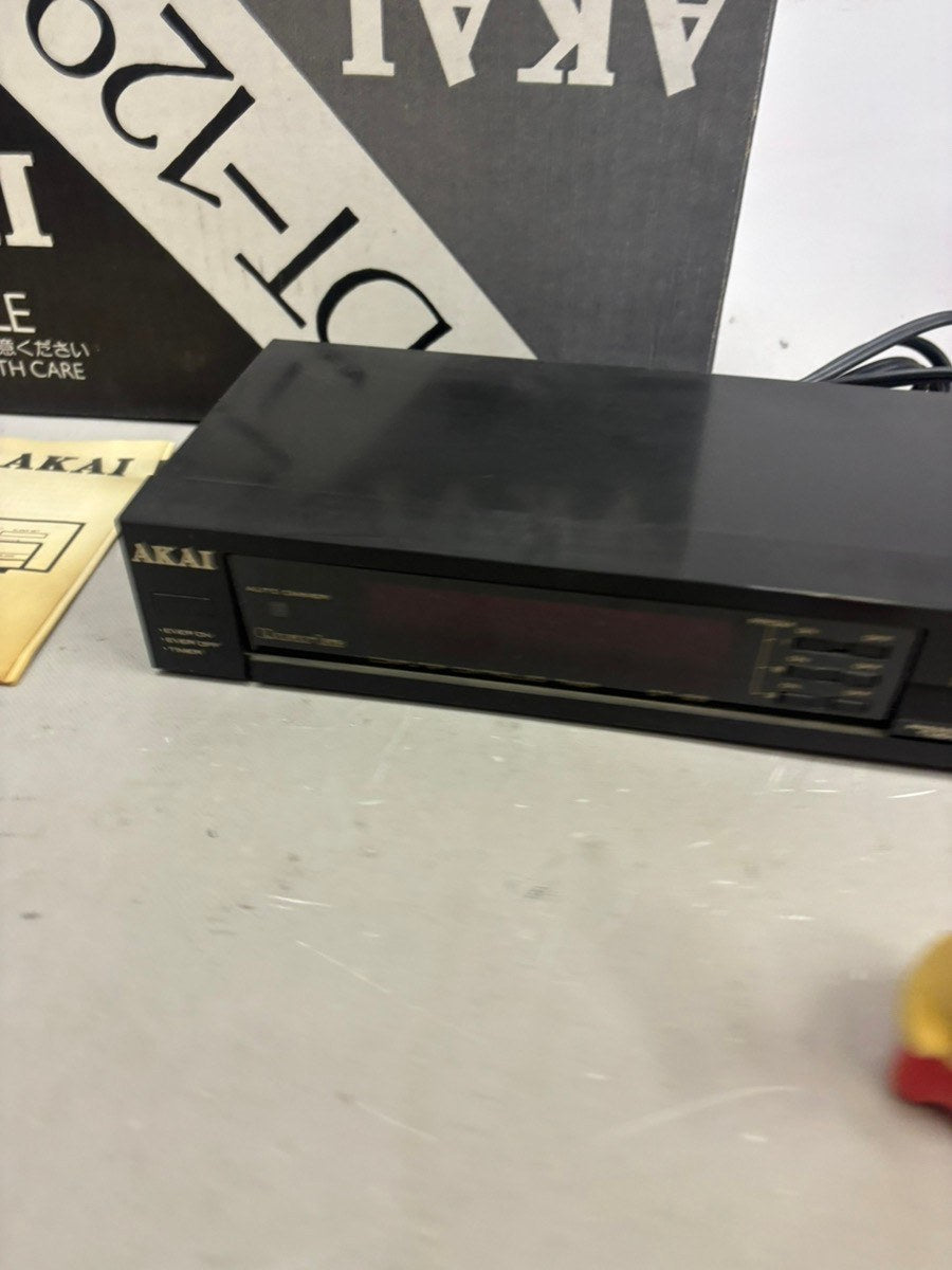 AKAI DT-129 Digital Audio Timer 1983 Tested Working