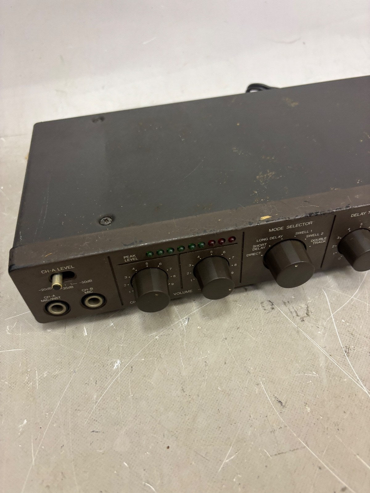 Korg SD400 Stage Delay Digital Rackmount Effects Processor Vintage Unit Tested