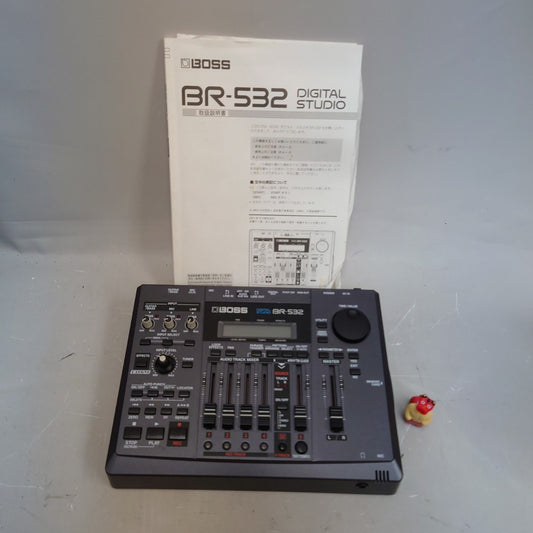 BOSS BR-532 Digital Studio 4 Track Multitrack Recorder Tested from Japan