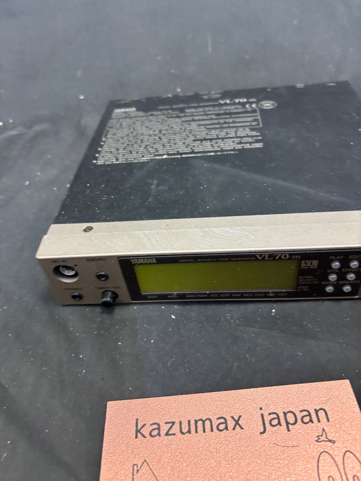 Yamaha VL70-m Virtual Acoustic Tone Generator Synthesizer Module Test completed