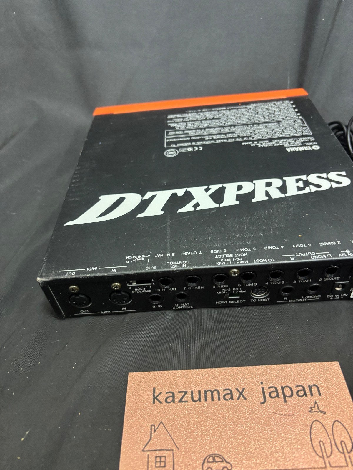 Yamaha DTXPRESS Electronic Drum Trigger Sound Module With Adapter Tested