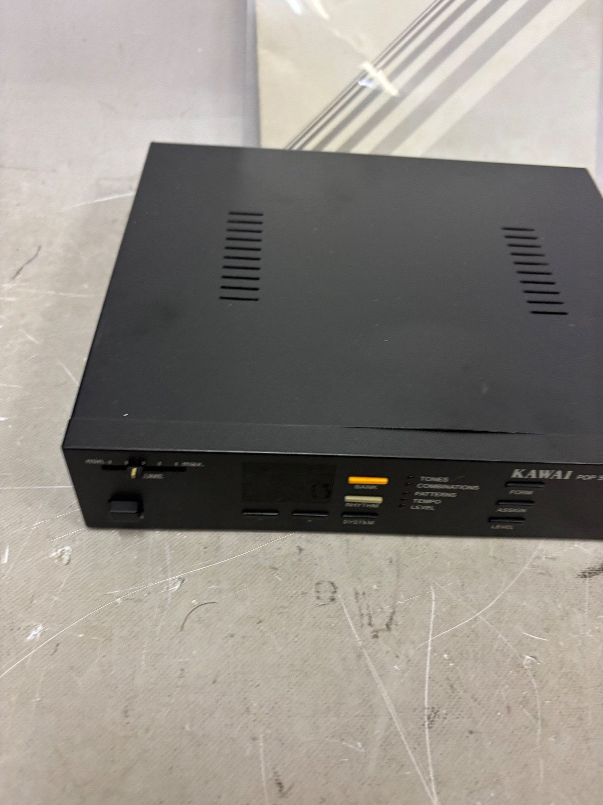 Kawai PHM Pop Synth Module (Half Rack based on the K1) - Japan 1989 - Tested with adapter / manual