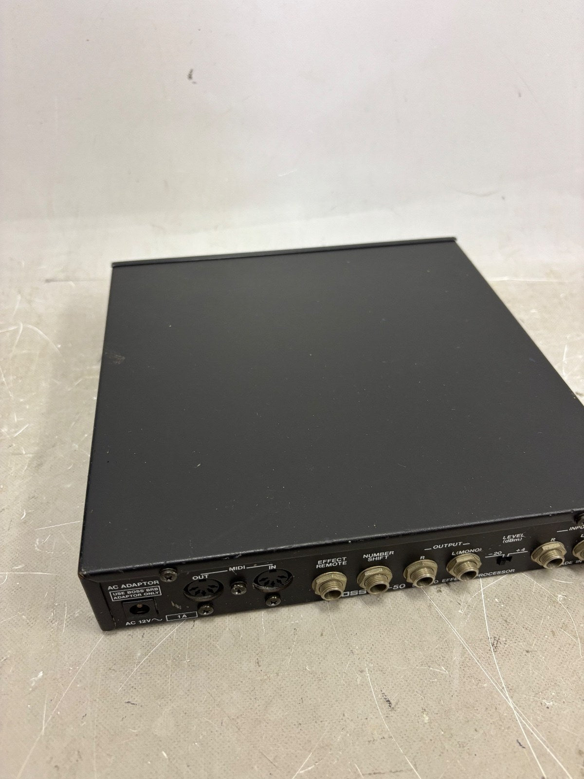 Boss SE-50 PRO Effects Processor Vocoder Sound Canvas with adapter