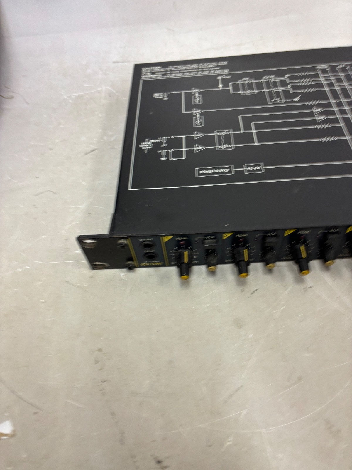 Korg KMX-62 Keyboard Mixer Rackmount not tested