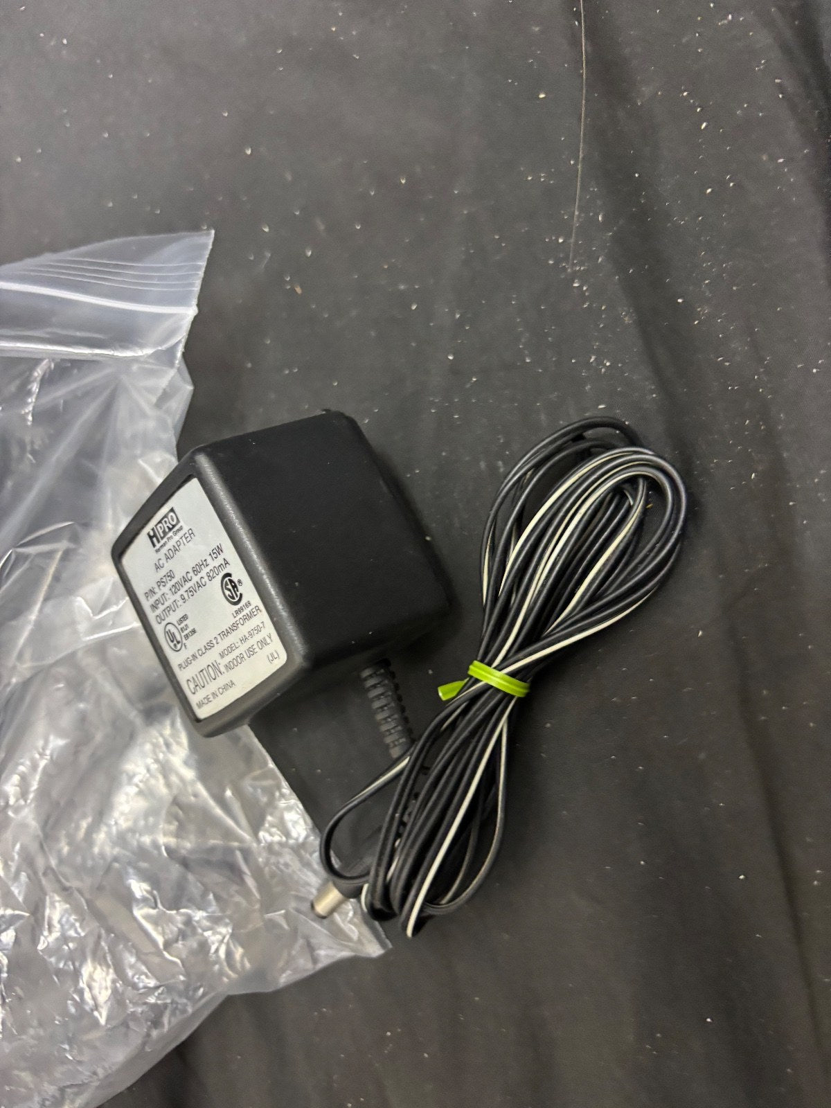 Harman pro group HPRO HA-9750-7 アダプター 9.75VAC 820mA